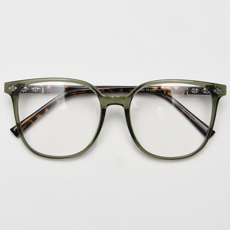 Spykay™ EG26916 Unsiex Retro Square Large Frame Fashion Anti-blue Light Glasses - image 9