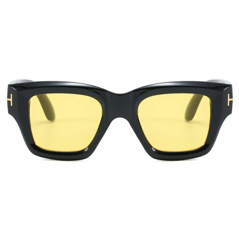 Spykay™ SG60897 Classic Unisex Square Frame 'T' Design Sunglasses
