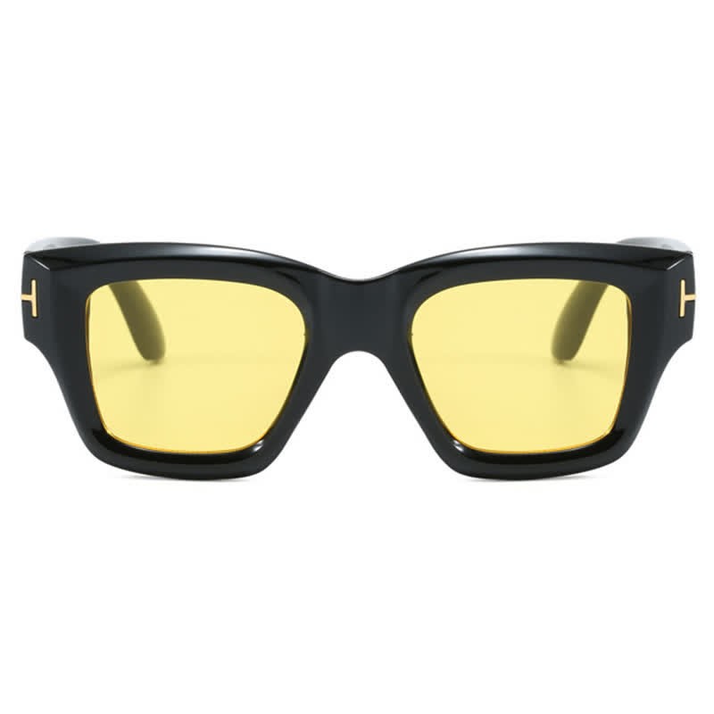 Spykay™ SG60897 Classic Unisex Square Frame 'T' Design Sunglasses