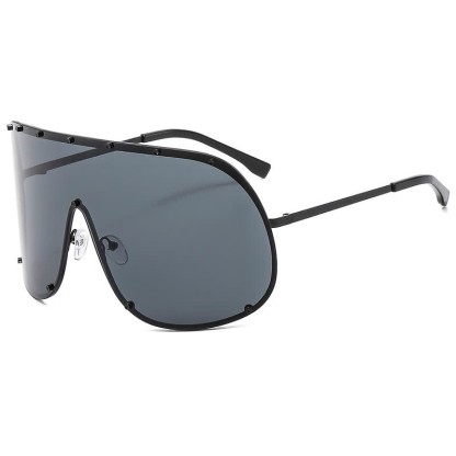 Spykay™ SG60757 Unisex Hipster One-piece Polarized Aviator Sunglasses - image 11