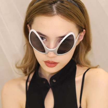 Spykay™ SG60975 Halloween Funny Alien Sunglasses for Party&Outdoor Activities - Silver/Grey - image 13