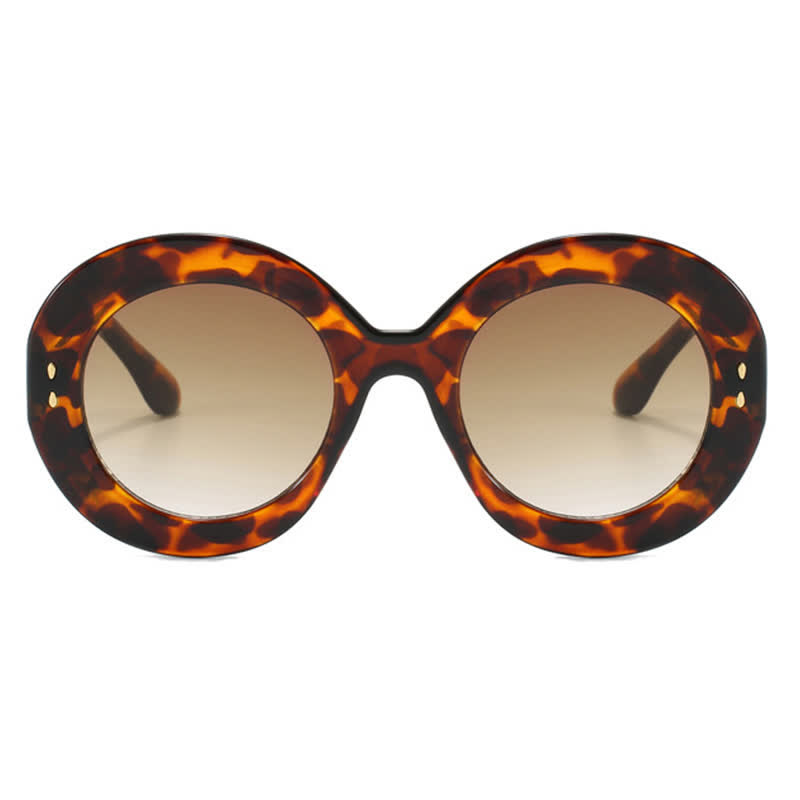 Spykay™ SG60923 Simple Oversized Round Frame Trendy Sunglasses - image 3