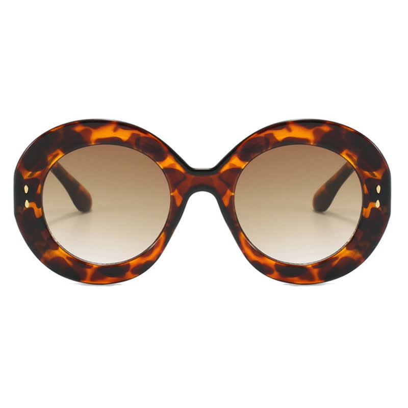 Spykay™ SG60923 Simple Oversized Round Frame Trendy Sunglasses - image 3