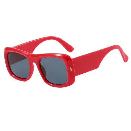 Spykay™ SG60905 Arrow Decor Square Frame Thick Sunglasses