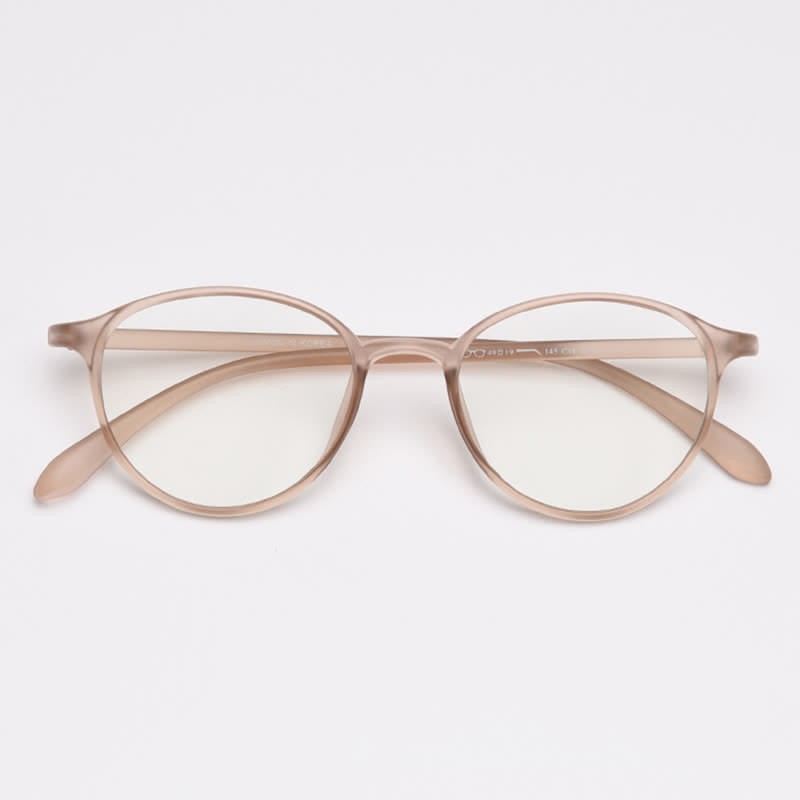 Spykay™ EG26866 Oval Frame Anti-blue Light Simple Classic Lightweight Glasses  - image 19