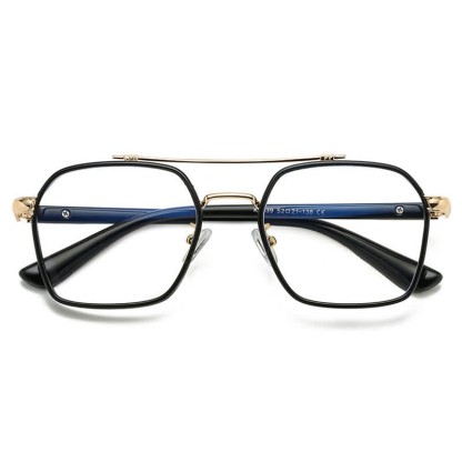 Spykay™ EG26920 Unsiex Square Frame Anti-blue Light Double Bridges Retro Glasses - image 8