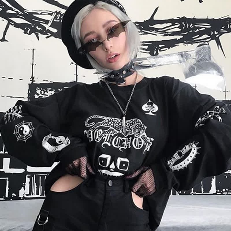 Spykay™ SG60992 Halloween Rimless Devil Vampire Bat Wing Sunglasses for Women Men - image 9