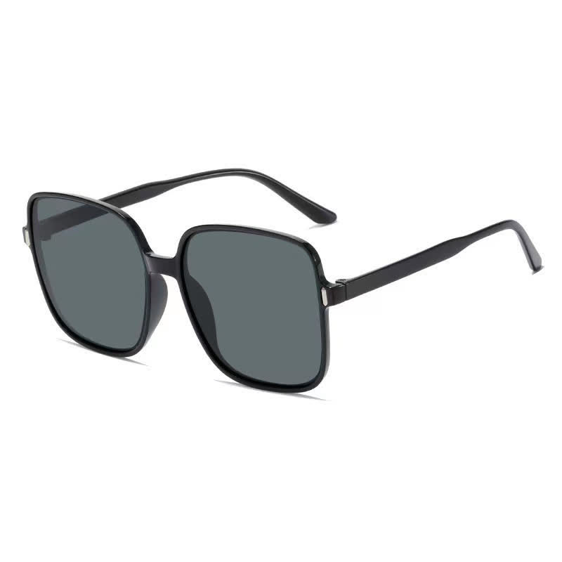 Spykay™ SG60951 Oversized Square Frame Simple Trendy Sunglasses - Black - image 6