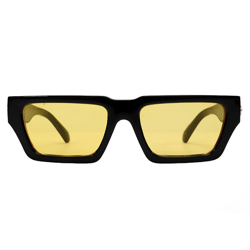 Spykay™ SG61019 Unsiex Rhinestone Cross Decor Square Frame Sunglasses - image 13