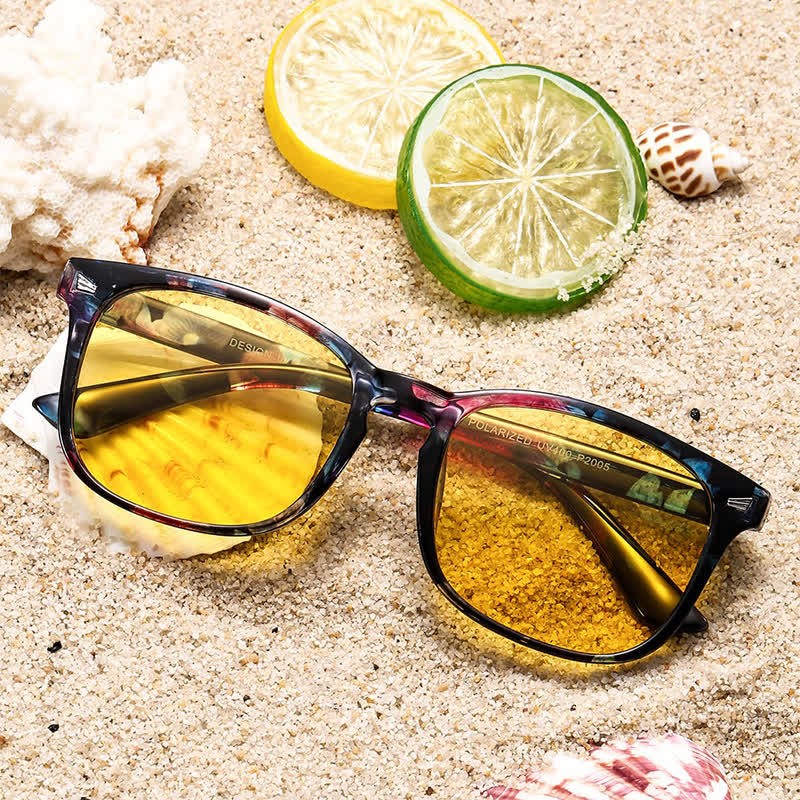 Spykay™ SG60973 Classic Lightweight Polarized Simple Square Frame Sunglasses - image 23