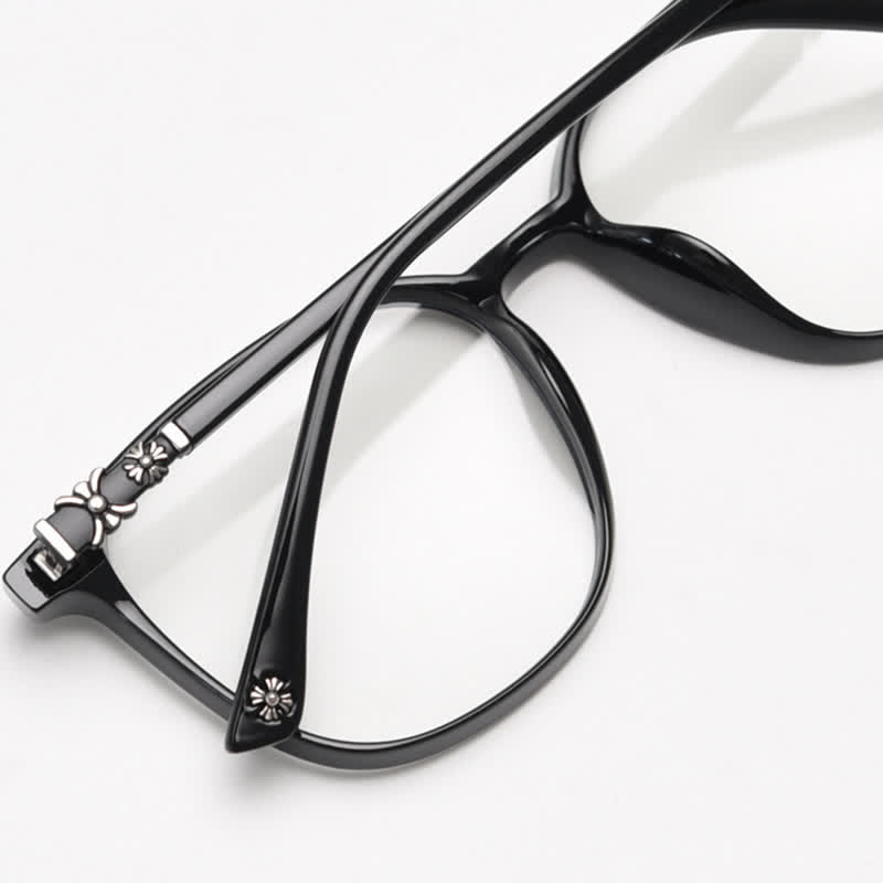 Spykay™ EG26915 Unsiex Classic Square Large Frame Fashion Anti-blue Light Chrome Hearts Glasses - image 20