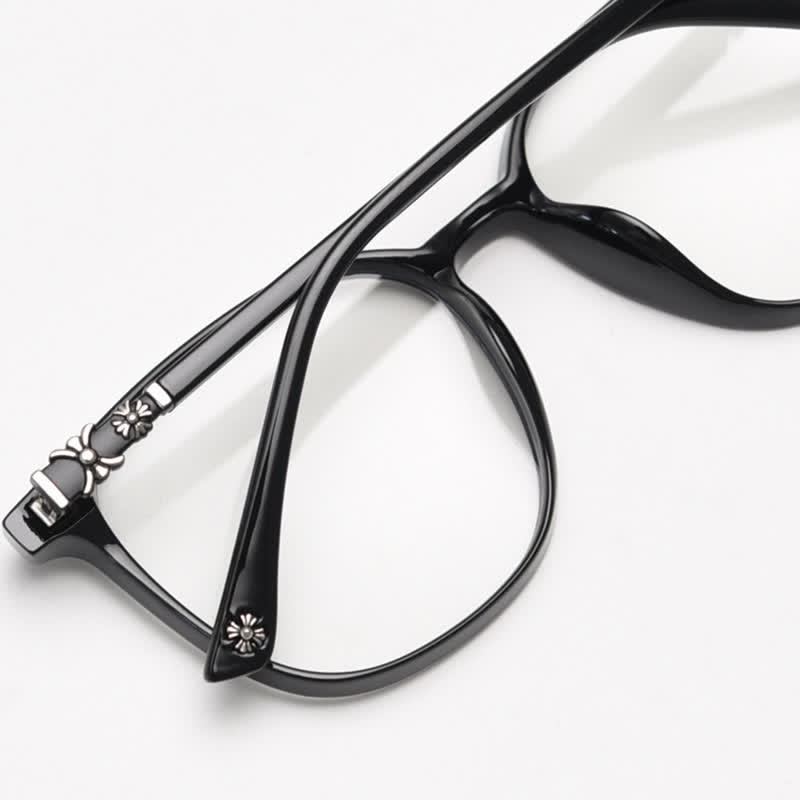 Spykay™ EG26915 Unsiex Classic Square Large Frame Fashion Anti-blue Light Chrome Hearts Glasses - image 20