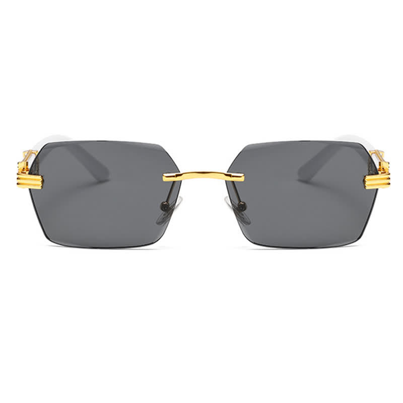 Spykay™ SG60746 Rimless Geometric Frame Tinted Sunglasses - image 9