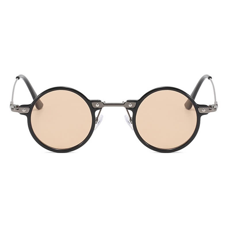 Spykay™ SG60899 Retro Punk Small Round Frame Classic Sunglasses
