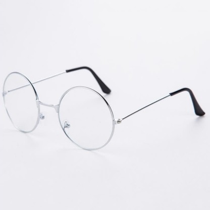 Spykay™ EG26874 Retro Round Frame Metal Anti-blue Light Glasses for Women Men - Silver - image 12