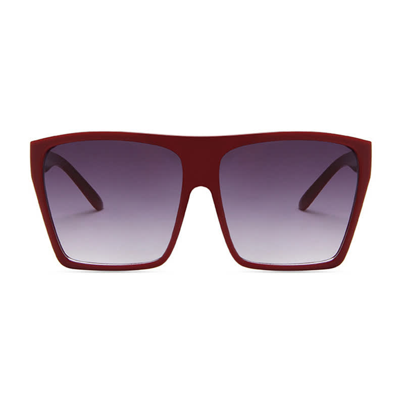 Spykay™ SG60942 Flat Top Oversized Square Frame Fashion Sunglasses