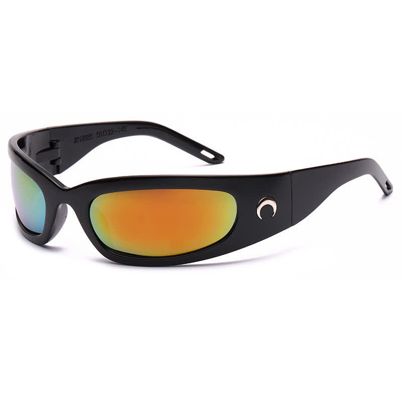 Spykay™ SG60917 Moon Print Retro-Vintage Y2K Sports Sunglasses