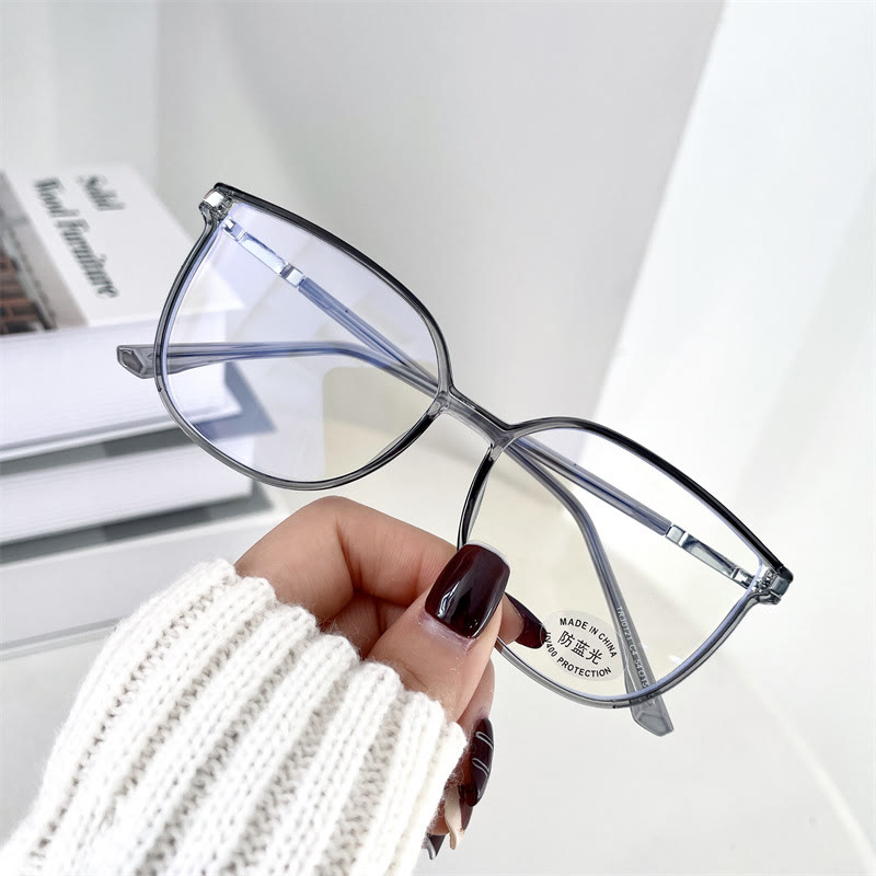 Spykay™ EG1013 Women's TR90 Oval Frame Fashion Minimalist Blue Light Blocking Glasses, Suitable For School - image 15