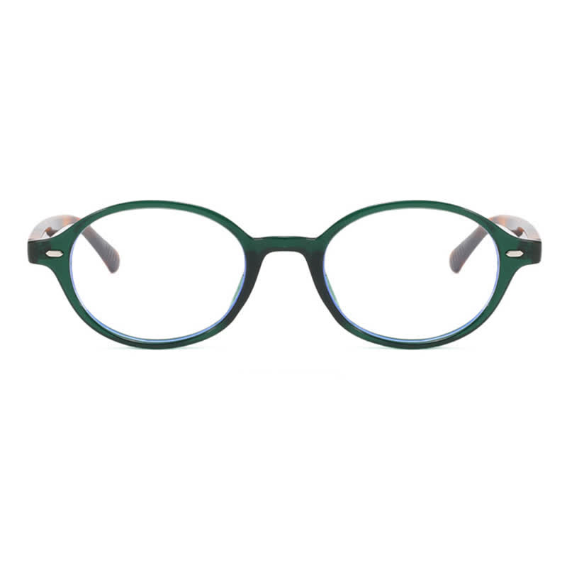 Spykay™ EG60680 Vintage Oval Frame Anti-blue Light Eyeglasses - image 12