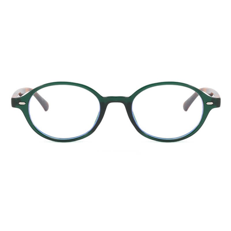 Spykay™ EG60680 Vintage Oval Frame Anti-blue Light Eyeglasses - image 12