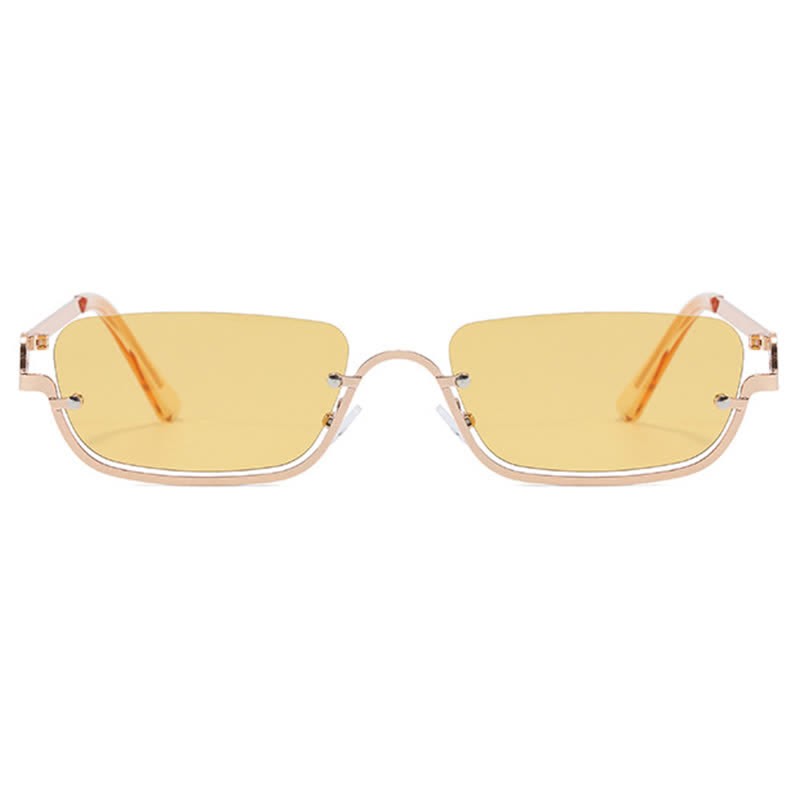 Spykay™ SG60874 Trendy Semi-Rimless Rectangle Frame Sunglasses - image 23