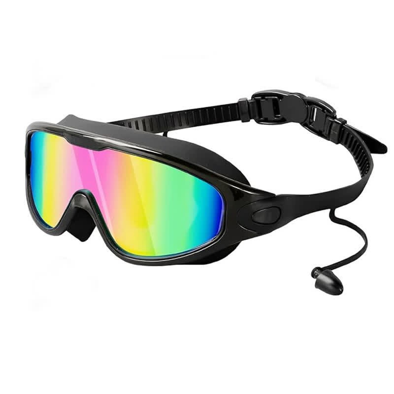Spykay™ SG60964 Unisex Large Frame Swim Goggles with Nose Cover,Earplugs And Case - Pink - image 9
