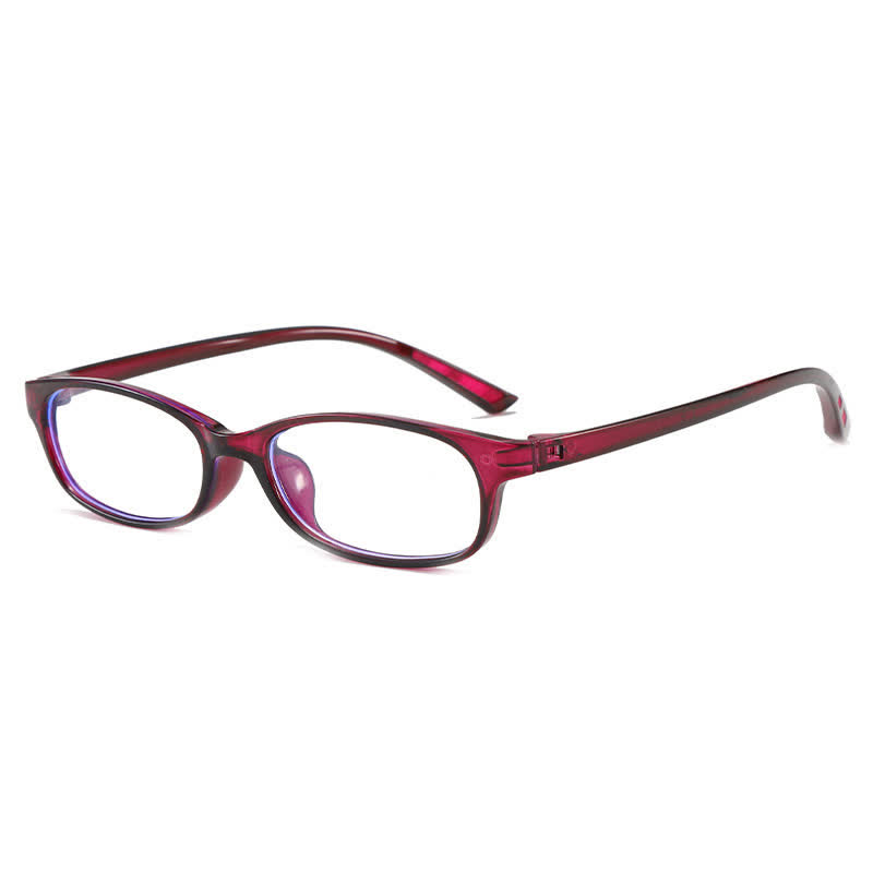 Spykay™ EG26884 Anti-blue Light Small Rectangle Frame Y2K Hipster Eyeglasses - Purple - image 8