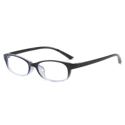 Spykay™ EG26884 Anti-blue Light Small Rectangle Frame Y2K Hipster Eyeglasses - Black/Clear - image 12