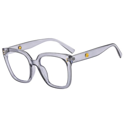 Spykay™ EG26773 Square Frame Oversized Hollow-out Anti-blue Light Glasses