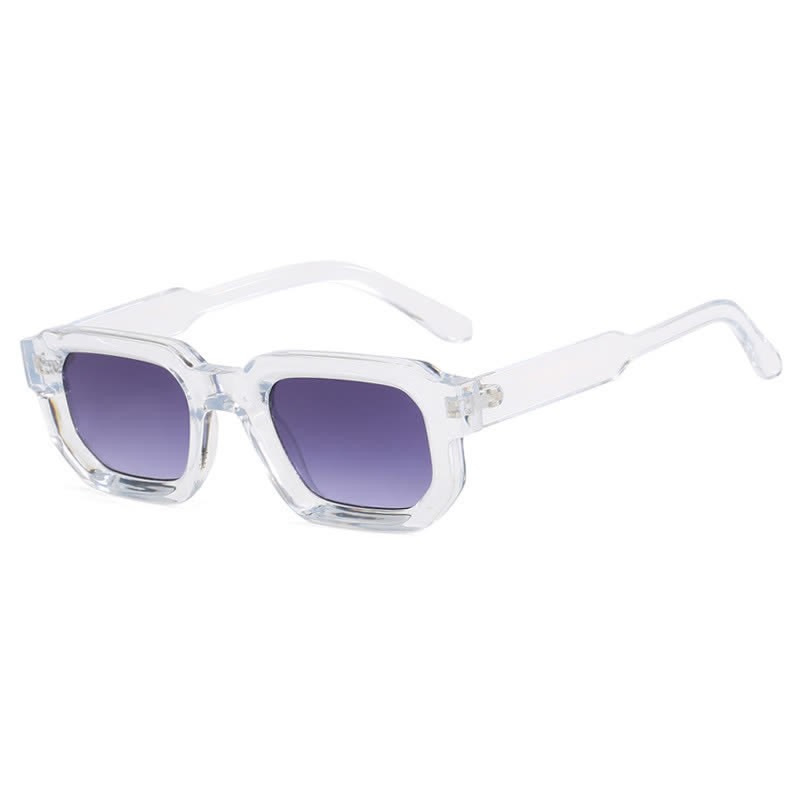 Spykay™ SG60700 Small Rectangle Frames Vintage Sunglasses - Transparent/Grey - image 24