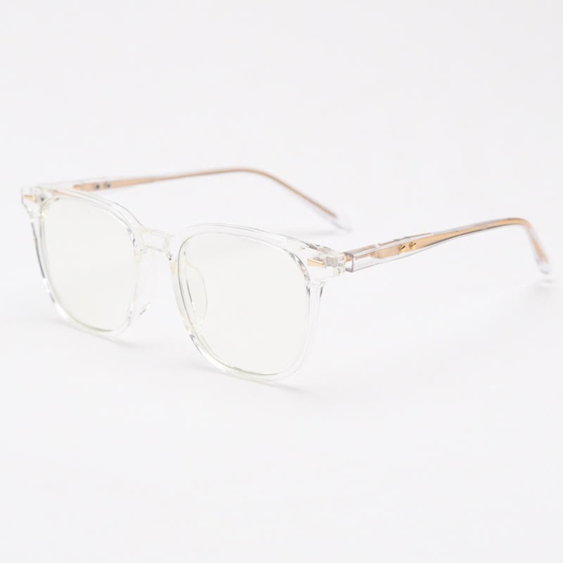 Spykay™ EG26868 Large Square Frame Anti-blue Light Retro Classic Glasses  - Clear - image 6