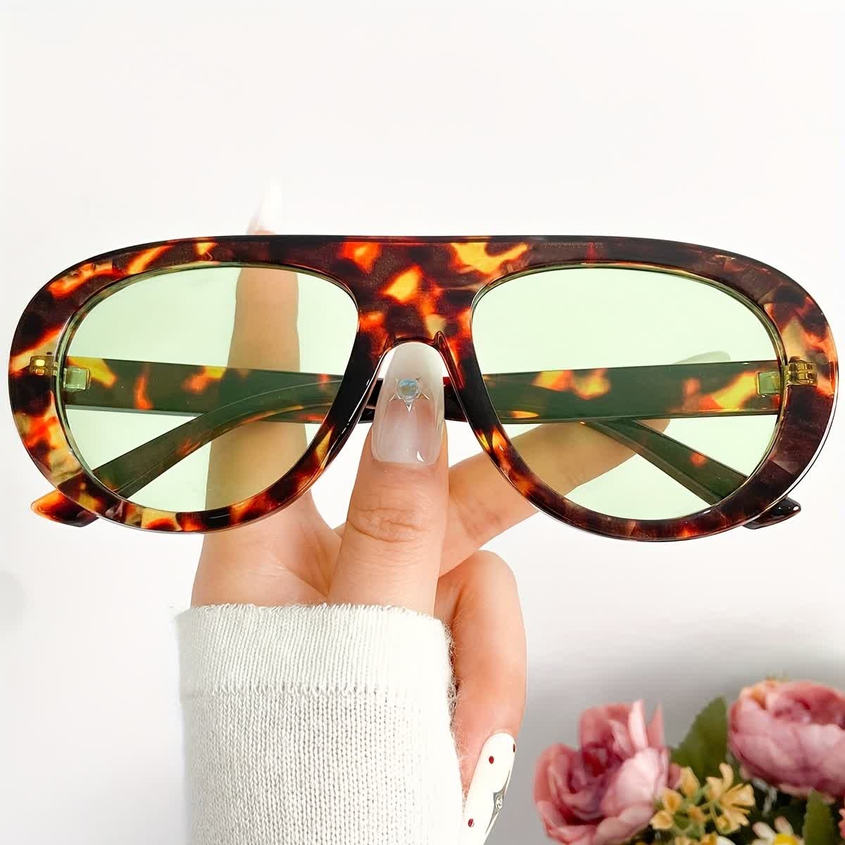 Spykay™ SG60879 Unsiex Vintage Small Aviator Sunglasses - image 20