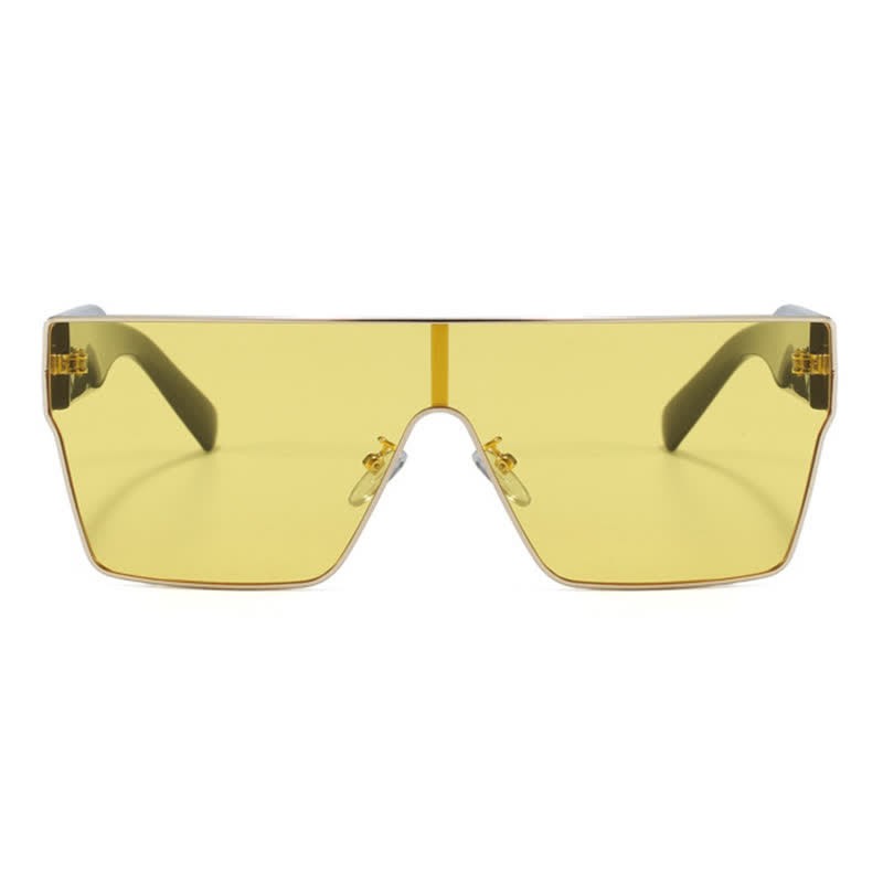 Spykay™ SG60880 One-piece Square Frame Oversized Sunglasses