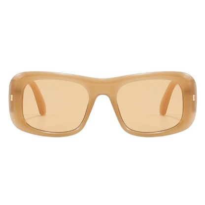 Spykay™ SG60905 Arrow Decor Square Frame Thick Sunglasses