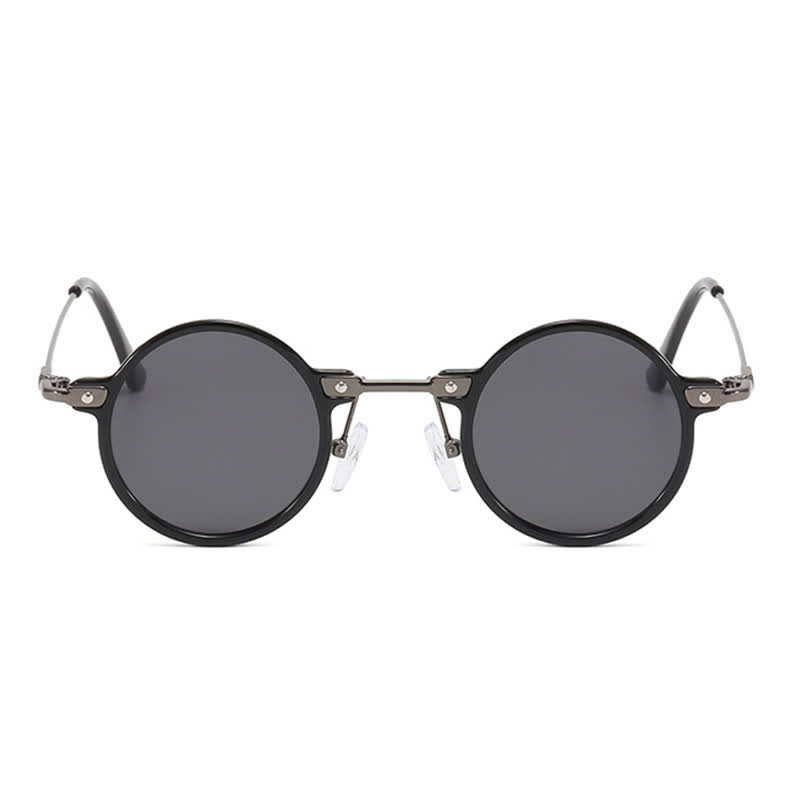 Spykay™ SG60899 Retro Punk Small Round Frame Classic Sunglasses