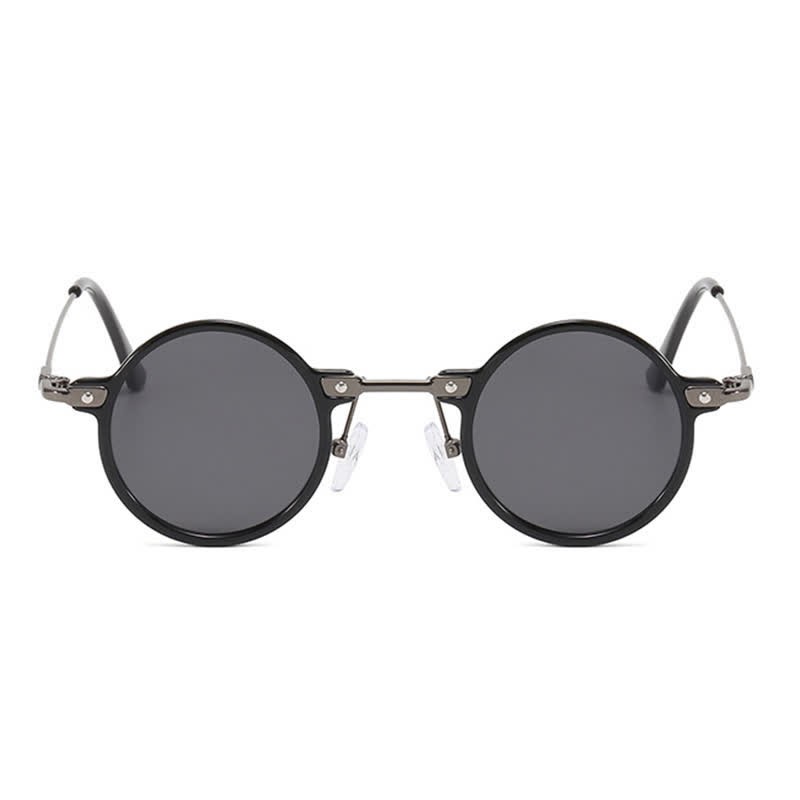 Spykay™ SG60899 Retro Punk Small Round Frame Classic Sunglasses