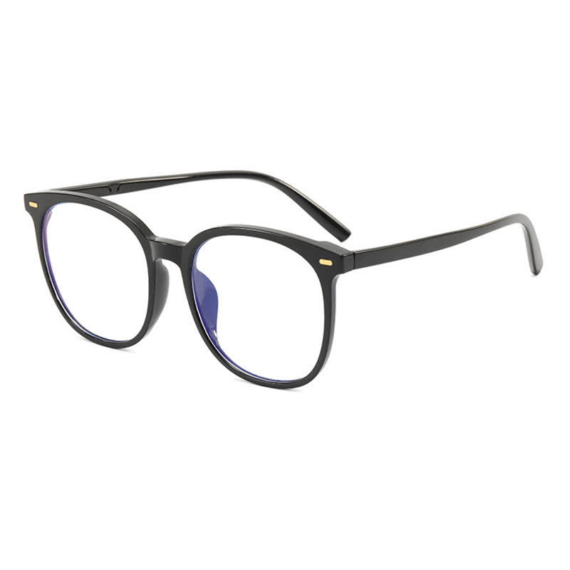 Spykay™ EG26768 Oversized Round Frame Anti-blue Light Classic Glasses