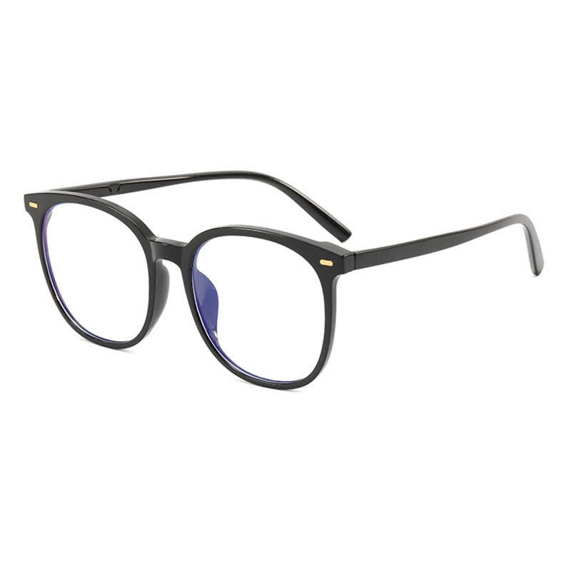 Spykay™ EG26768 Oversized Round Frame Anti-blue Light Classic Glasses