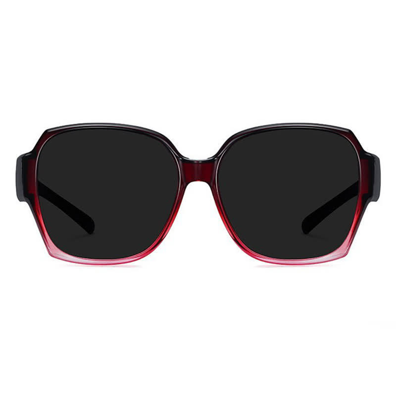 Spykay™ SG60859 Square Frame Polarized Driving Sunglasses Fit Over Glasses for Nearsighted People - image 28