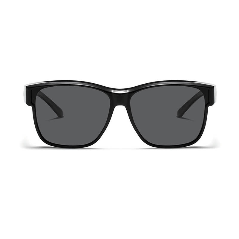 Spykay™ SG61038 Fit Over Glasses Square Frame Polarized Sunglasses - image 4
