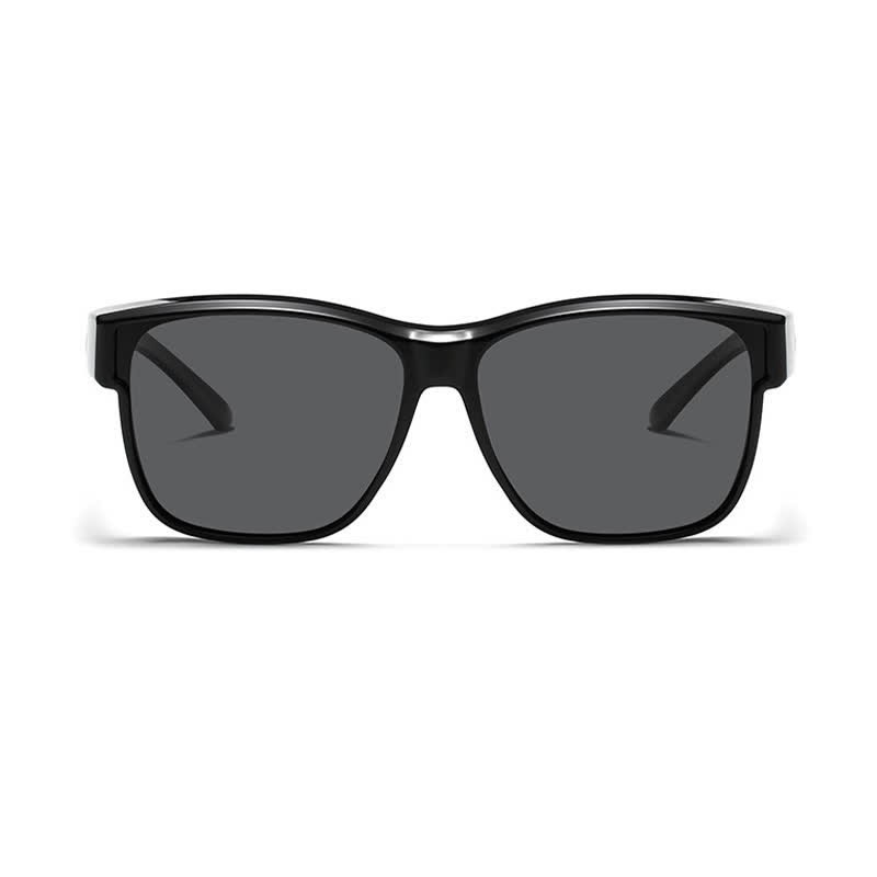 Spykay™ SG61038 Fit Over Glasses Square Frame Polarized Sunglasses - image 4