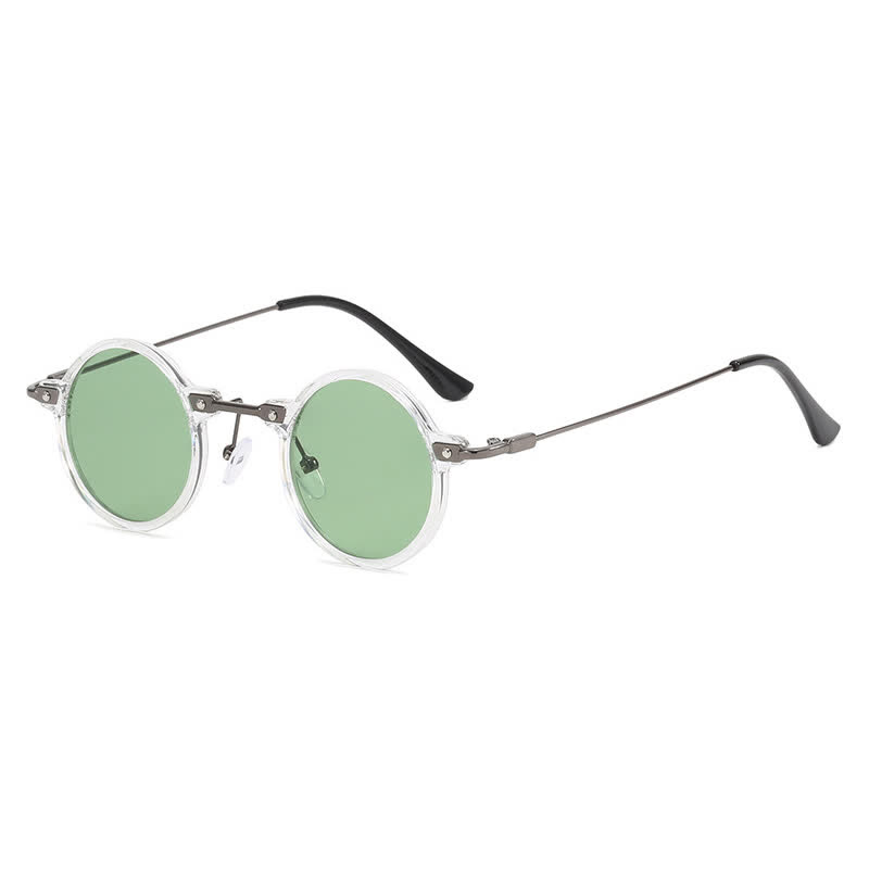 Spykay™ SG60899 Retro Punk Small Round Frame Classic Sunglasses