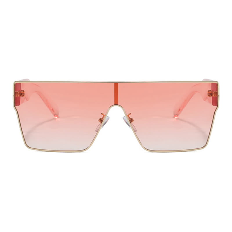 Spykay™ SG60880 One-piece Square Frame Oversized Sunglasses