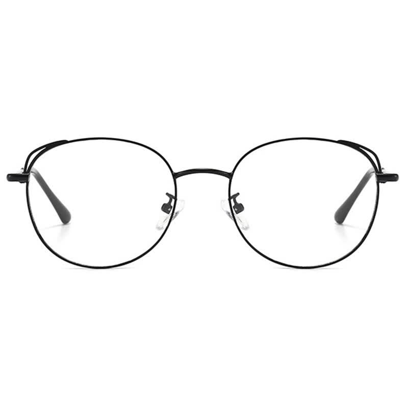 Spykay™ EG26840 Fashion Cat-Eye Metal Oval Frame Anti-blue Light Glasses - image 21