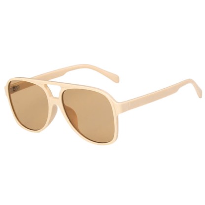 Spykay™ SG60670  Double Bridges Fashion Aviator Sunglasses - Beige - image 40