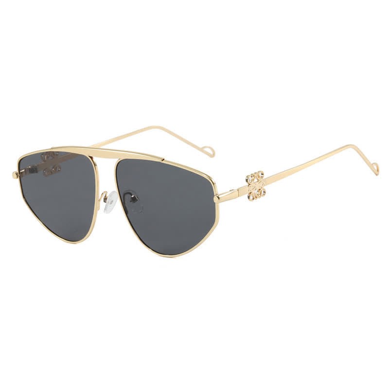 Spykay™ SG60906 Hollow-out Irregular Aviator Sunglasses - image 4