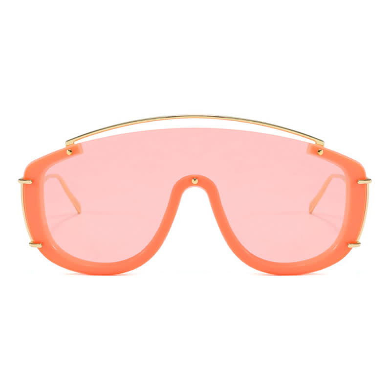 Spykay™ SG60885 One-piece Oversized Aviator Sunglasses - image 14