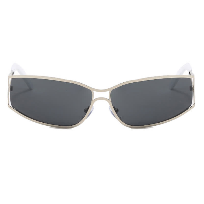 Spykay™ SG60760 Y2K Hollow Out Temples Retro- Vintage Sunglasses - image 9