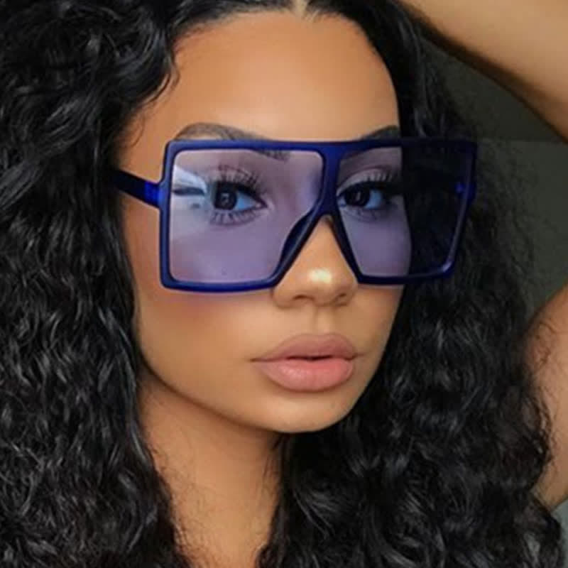 Spykay™ SG60998 Square Oversized Frame Fashion Sunglasses - Dark Blue - image 3