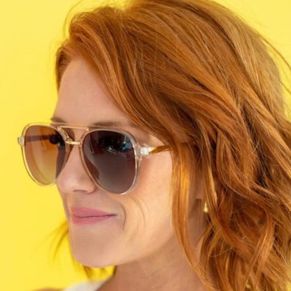 Spykay™ SG60731 Double Bridges Polarized Aviator Sunglasses